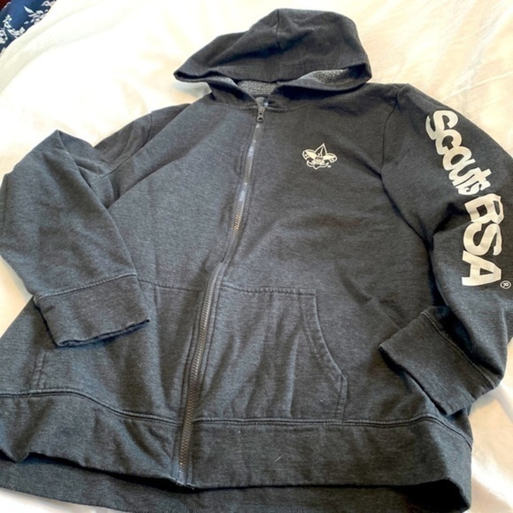 BOY Scouts of America vintage full zip up hoody 2xl